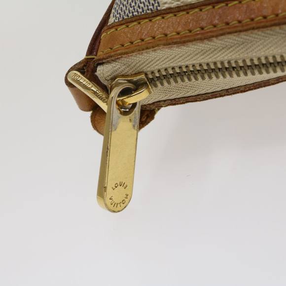 LOUIS VUITTON Damier Azur Siracusa MM Hand Bag N41112 LV Auth rh207 - Picture 10 of 16